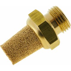 Tlmič hluku G1/2", bronz